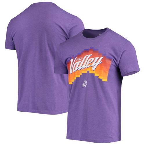 Phoenix Suns Sportiqe The Valley Pixel City Edition Davis T-Shirt - Purple