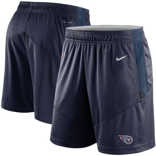 Tennessee Titans Nike Sideline Performance Knit Shorts - Navy