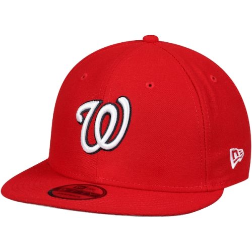 Washington Nationals New Era Team Color 9FIFTY Snapback Hat - Red