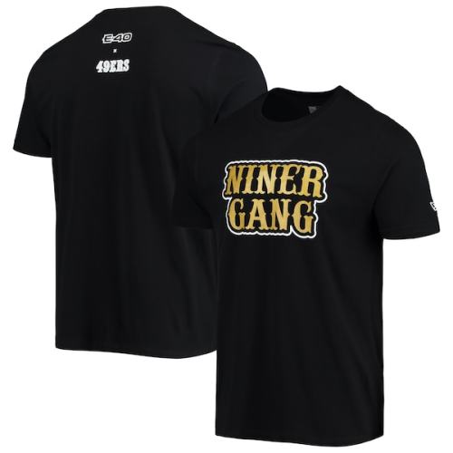 San Francisco 49ers New Era E-40 Niner Gang T-Shirt - Black