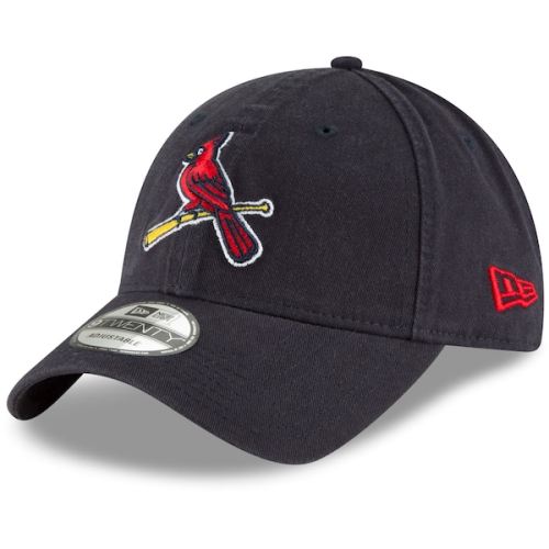 St. Louis Cardinals New Era Fashion Core Classic 9TWENTY Adjustable Hat - Navy