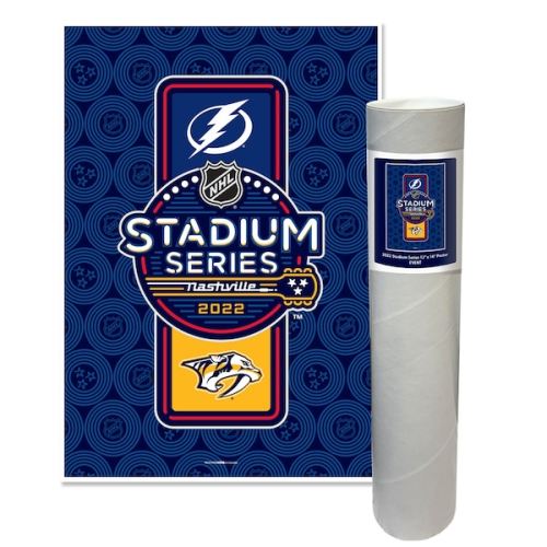 2022 NHL Stadium Series 12'' x 16'' Tube Print
