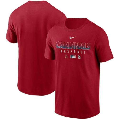 St. Louis Cardinals Nike Authentic Collection Team Performance T-Shirt - Red