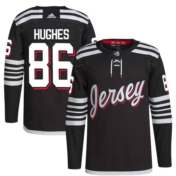 Jack Hughes New Jersey Devils adidas 2021/22 Alternate Primegreen Authentic  Pro Player Jersey - Black