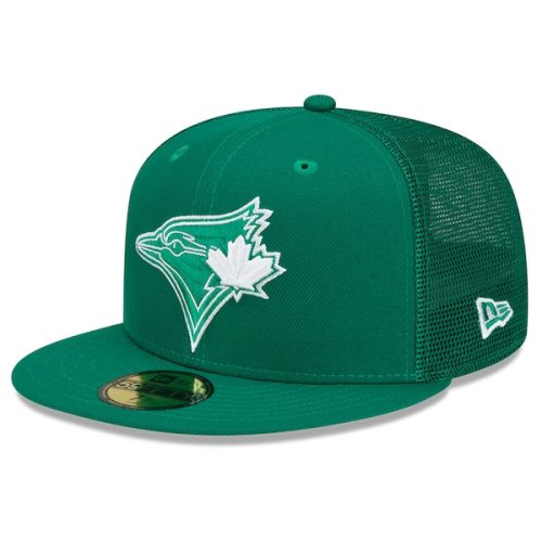 Toronto Blue Jays New Era 2022 St. Patrick's Day On-Field 59FIFTY Fitted Hat - Green
