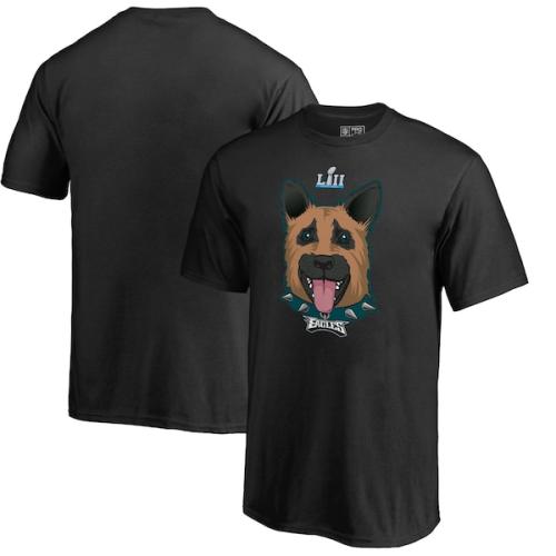 Philadelphia Eagles NFL Pro Line by Fanatics Branded Youth Super Bowl LII Underdog T-Shirt - Black