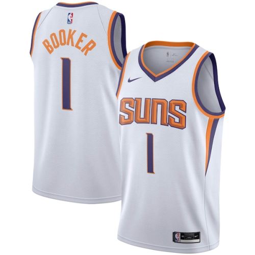 Devin Booker Phoenix Suns Nike 2020/21 Swingman Player Jersey - Association Edition - White