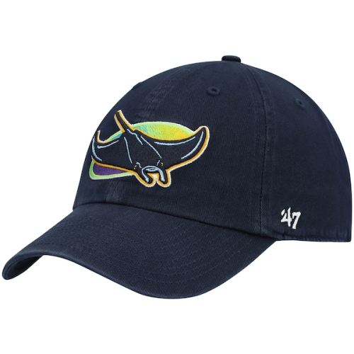 Tampa Bay Rays '47 Alternate Clean Up Adjustable Hat - Navy