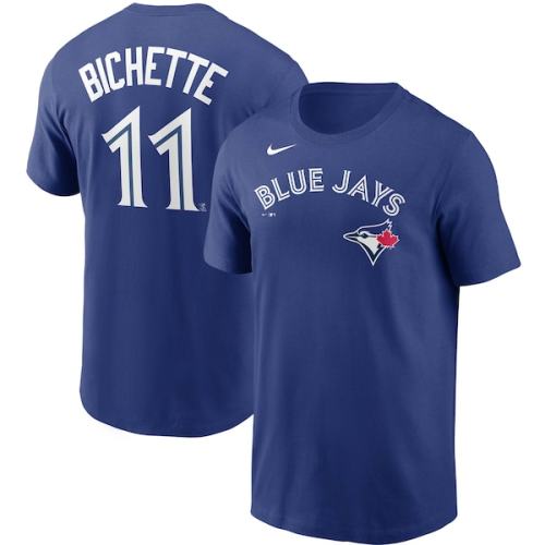 Bo Bichette Toronto Blue Jays Nike Name & Number T-Shirt - Royal