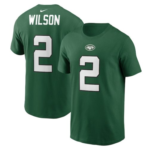 Zach Wilson New York Jets Nike Player Name & Number T-Shirt - Green
