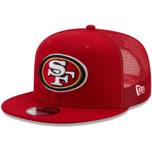 San Francisco 49ers New Era Classic Trucker 9FIFTY Snapback Hat - Scarlet
