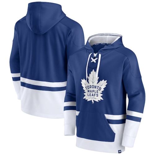 Toronto Maple Leafs Fanatics Branded Big & Tall First Battle Power Play Pullover Hoodie - Blue