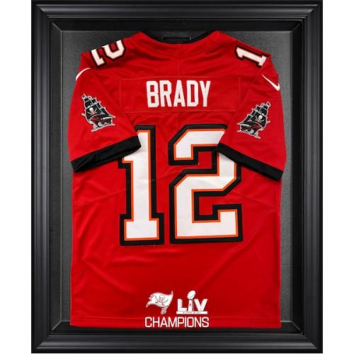 Tampa Bay Buccaneers Fanatics Authentic Black Framed Super Bowl LV Champions Jersey Logo Display Case