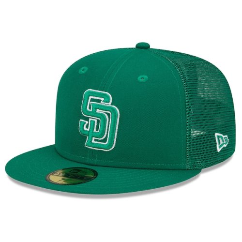 San Diego Padres New Era 2022 St. Patrick's Day On-Field 59FIFTY Fitted Hat - Green