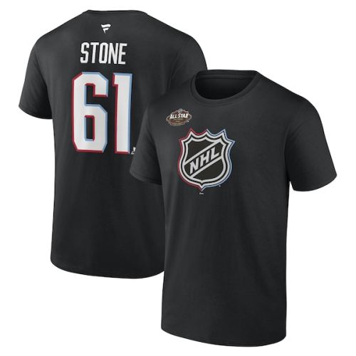 Mark Stone Vegas Golden Knights Fanatics Branded 2022 NHL All-Star Game Name & Number T-Shirt - Black
