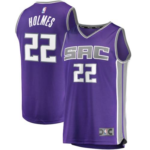 Richaun Holmes Sacramento Kings Fanatics Branded Fast Break Player Replica Jersey - Icon Edition - Purple