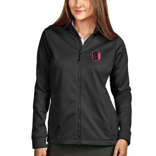 St. Louis City SC Antigua Women's Full-Zip Golf Jacket - Charcoal