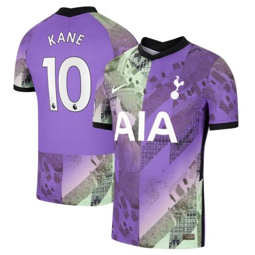 Harry Kane Tottenham Hotspur Nike 2021/22 Third Vapor Match Authentic Player Jersey - Purple