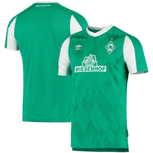 SV Werder Bremen Umbro 2020/21 Home Replica Jersey - Green