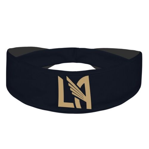 LAFC Primary Logo Cooling Headband - Black
