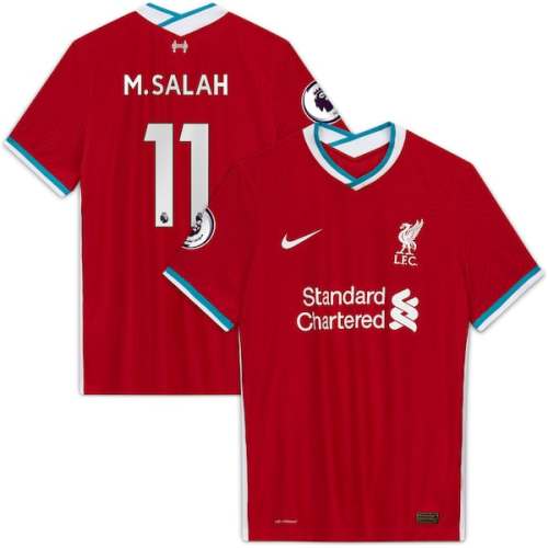 Mohamed Salah Liverpool Nike 2020/21 Home Authentic Player Jersey - Red