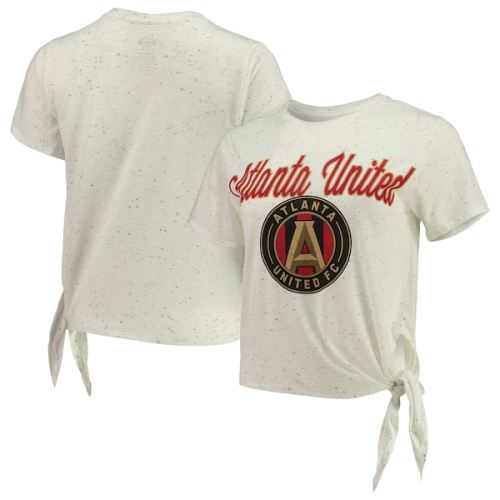 Atlanta United FC Concepts Sport Women's Velocity Tie-Up T-Shirt - White