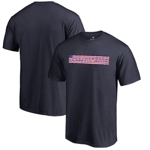 LAFC Fanatics Branded Patriotic Wordmark T-Shirt - Navy