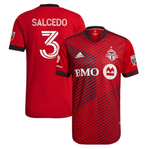 Carlos Salcedo Toronto FC adidas 2021 A41 Kit Authentic Player Jersey - Red