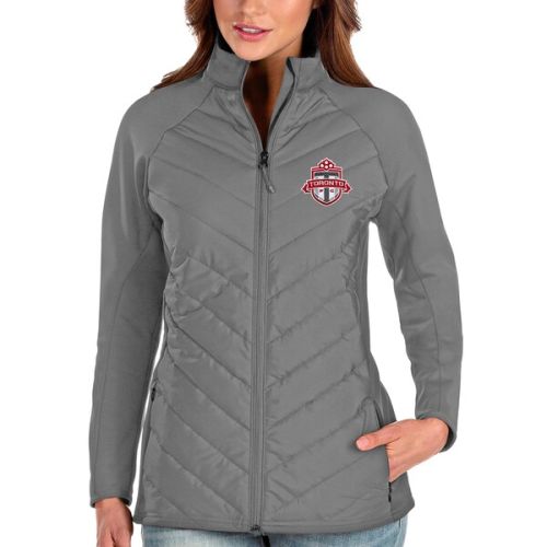 Toronto FC Antigua Women's Altitude Full-Zip Jacket - Steel
