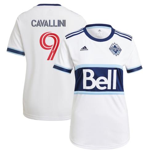 Lucas Cavallini Vancouver Whitecaps FC adidas Women's 2021 Primary Replica Player Jersey - White