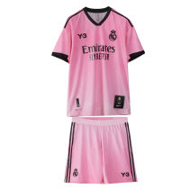 Kids Real Madrid 21/22 Y-3 Goalkeeper Jersey and Short Kit