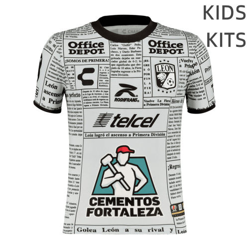 Kids Club León 22/23 Away Jersey and Short Kit