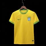 Thai Version Brazil 2022 Yellow Jersey