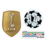 FIFA World Champions 2018 + UCL Starball + Foundation for children Patch