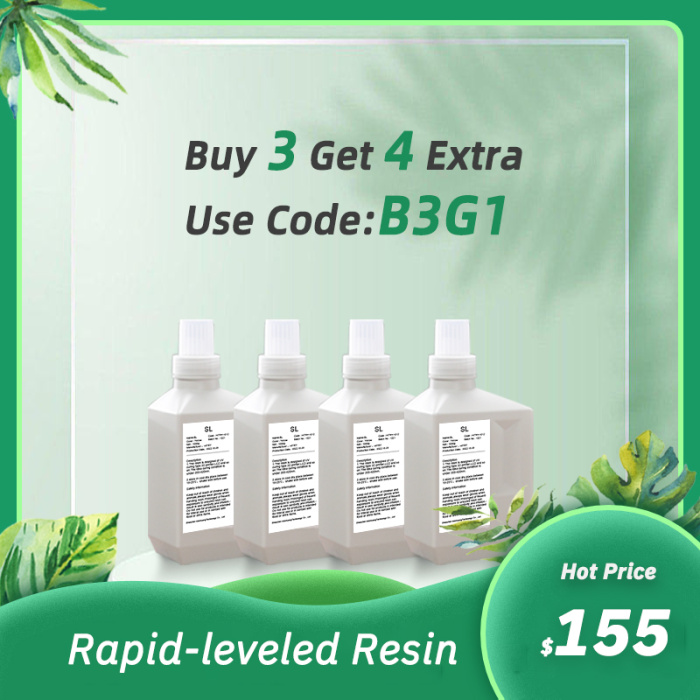 Rapid-leveled resin Buy 3 Get 4