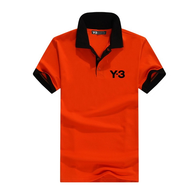 Y-3 y3 山本耀司 商務上衣 工作服 POLO衫 拼色短袖 熱銷款  團體服 短袖 高CP值 翻領上衣 透氣排汗 夏季 logo