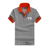 Y-3 y3 山本耀司 商務上衣 工作服 POLO衫 拼色短袖 熱銷款  團體服 短袖 高CP值 翻領上衣 透氣排汗 夏季 logo