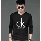 CK   Calvin Klein 凱文克萊 春秋長袖 字母印花T恤 運動上衣 男純棉T恤  透氣百搭上衣 純色簡約女T恤
