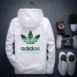 Adidas 三葉草 輕薄風衣 愛迪達薄款外套 上衣 春夏外套 夾克  騎士外套 運動 機車外套 男士風衣 拉鏈外套 連帽風衣 AD男生衣著