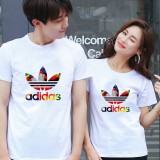 Adidas 愛迪達 AD上衣 透氣短袖 棉T 運動短T 女款T恤 男款T恤 T-shirt T恤 短袖 短T  三葉草圓領短袖T恤 情侶裝