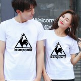 Le Coq Sportif 法國公雞 短袖 圓領衣服 短袖T恤 T-shirt 男款T恤 T恤 運動短T 女款T恤 上衣 棉T 透氣短袖 短T 團體服班服