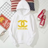 CHANEL  香奈兒字母印花個性潮流衛衣 套頭上衣 簡約潮流 長袖上衣 百搭潮流 上衣 舒適連帽衛衣 連帽衛衣 薄款衛衣 運動上衣