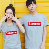 Supreme 陳冠希 短T 女款T恤 上衣 運動短T 棉T 透氣短袖 圓領T 素T 短袖T恤 T-shirt 男款T恤 T恤 短袖衣服 團體服班服