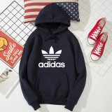 Adidas 阿迪達斯連帽上衣 秋冬上衣 休閒衛衣 簡約休閒帽T 大logo印花衛衣 港風連帽衛衣印花衛衣 連帽薄款衛衣 長袖帽T恤 運動衛衣 男女秋季外套 帽衫