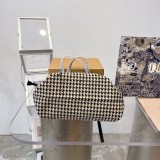 新款Dior兩件式單肩十字形購物袋