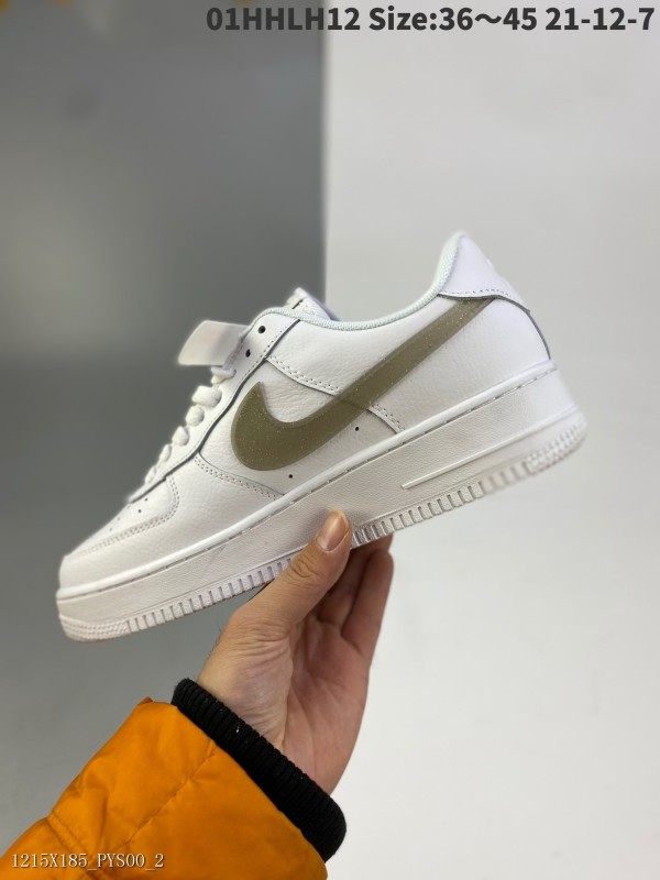Nike Air Force 1MidlV8 Air Force One經典全匹配休閒鞋底運動鞋