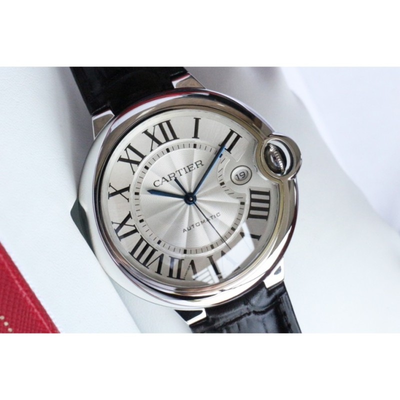 卡地亞女式手錶槽美國手錶迷你手錶，石英機芯，鑽石錶帶，皮革