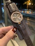 新款古馳雙G高度薄膜玻璃鏡瑞士石英機芯手錶