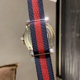 古馳潜水系列40mm防水帆布錶帶手錶