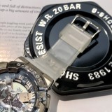 卡西歐男式手錶G-shock深色海洋鋼心